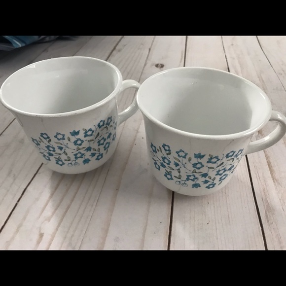 Corelle Blue Heather Mugs - Picture 1 of 3